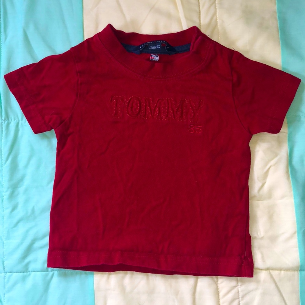 Tommy Hilfiger Red T-shirt 3-6 month